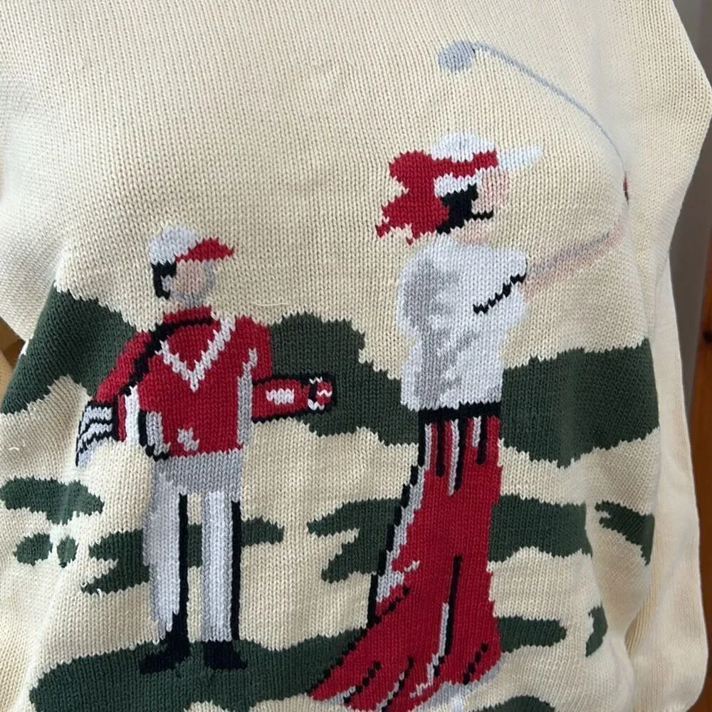 Vintage Tail Golf Sweater Size Small Unisex - Picture 2 of 9